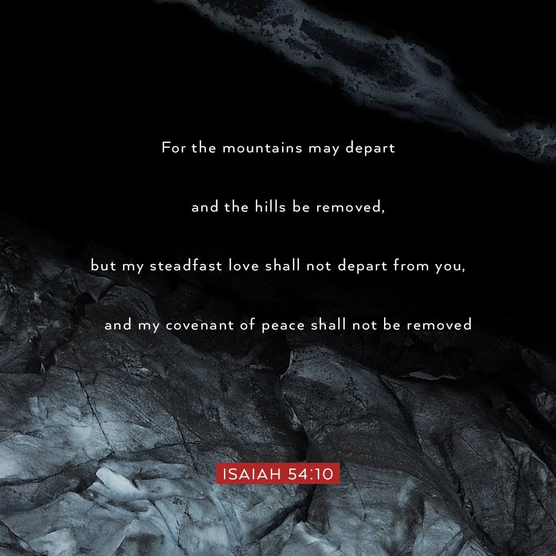 His Steadfast Love Shall Not Depart