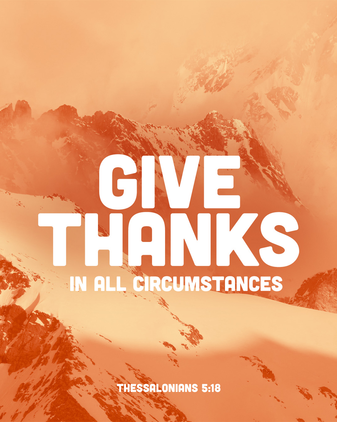 1 Thessalonians 5:18