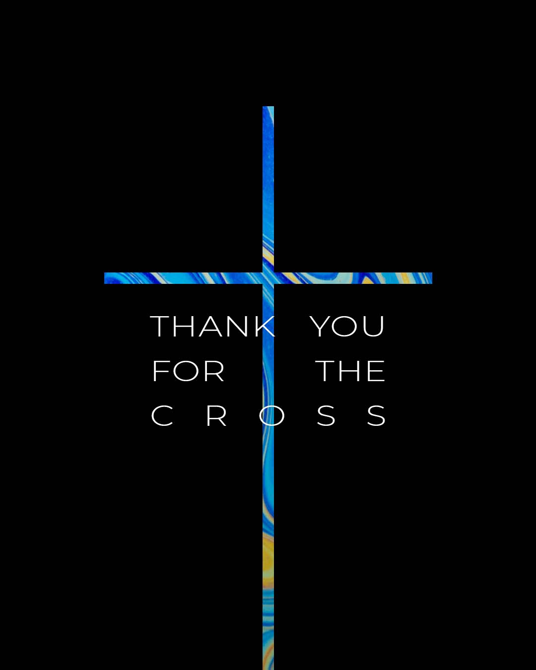 Thank you for the cross