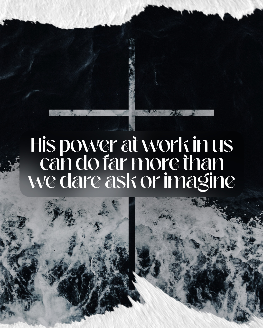 His power at work in us