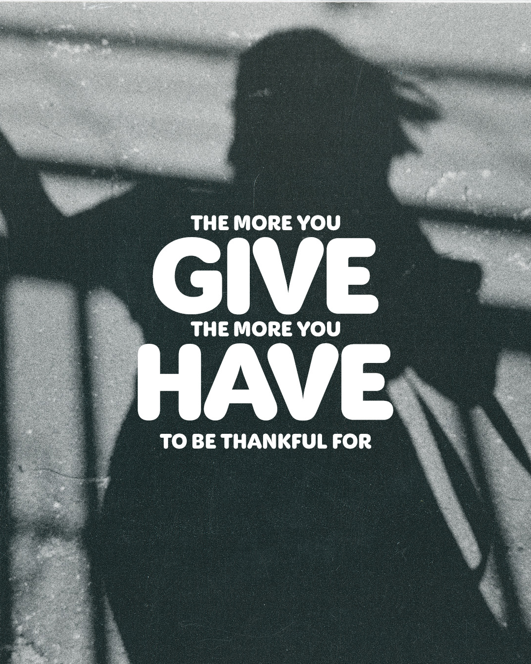 The more you give