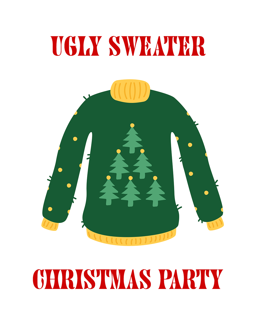 Ugly Sweater Christmas Party