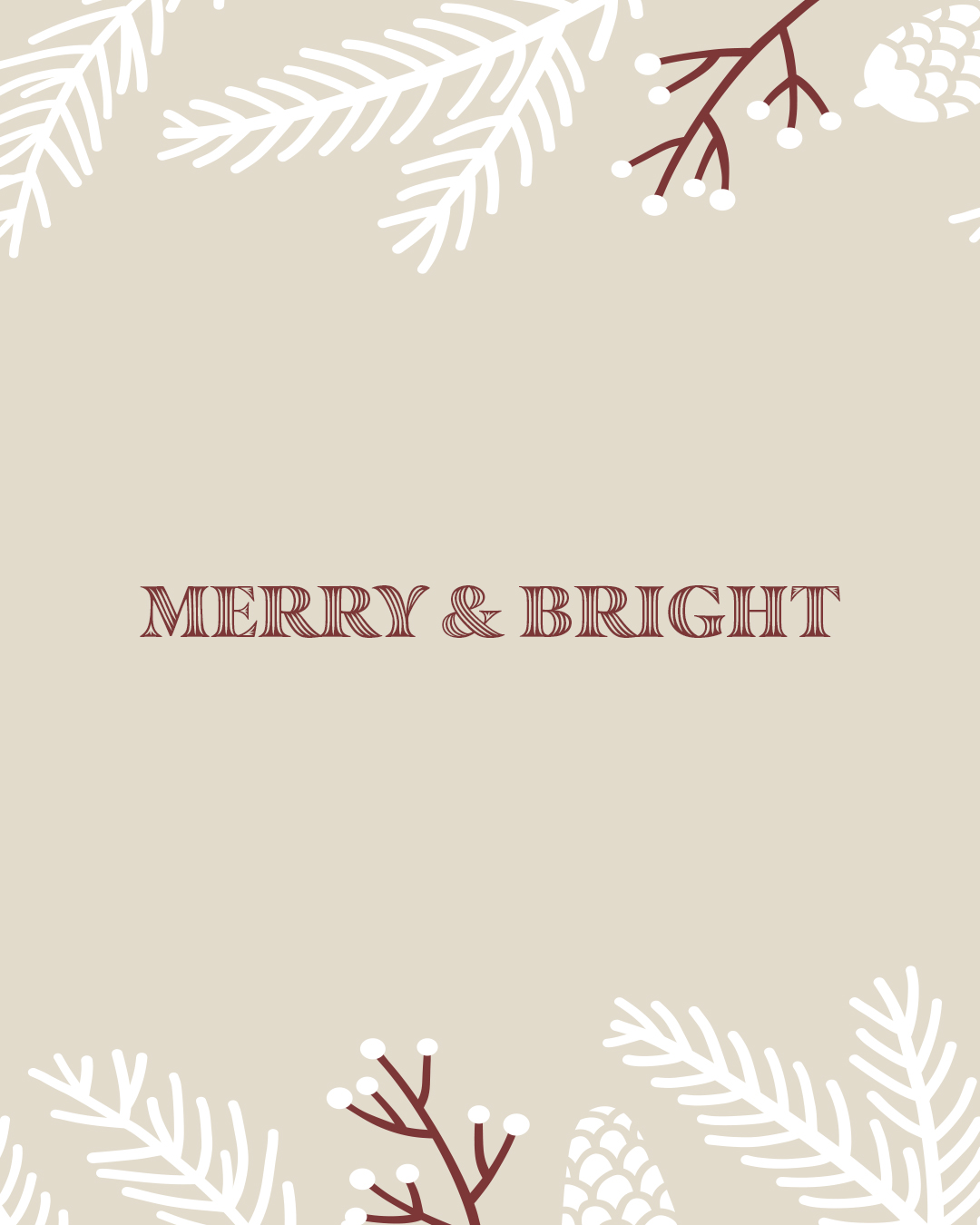 Merry and Bright