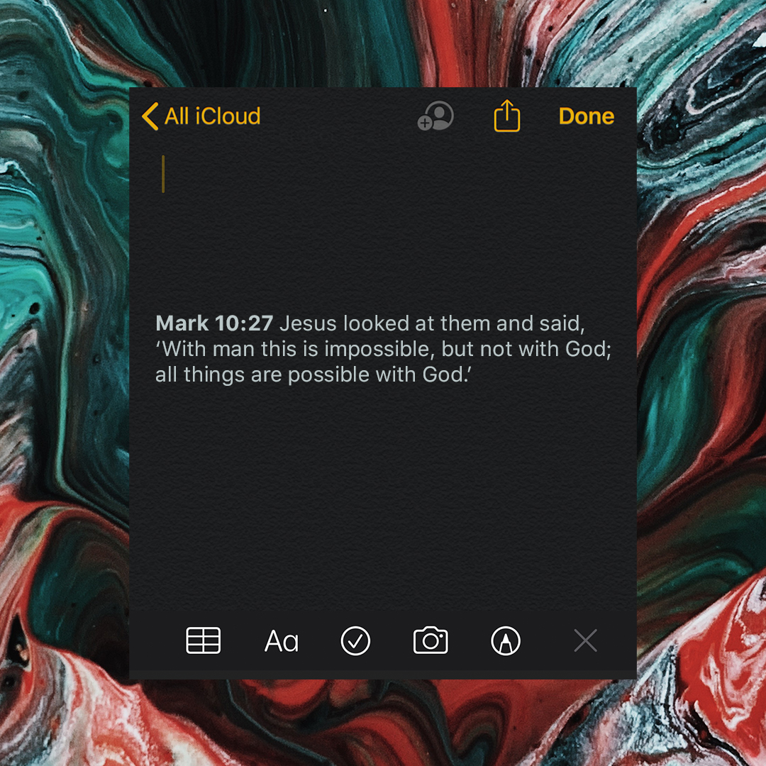 all things are possible