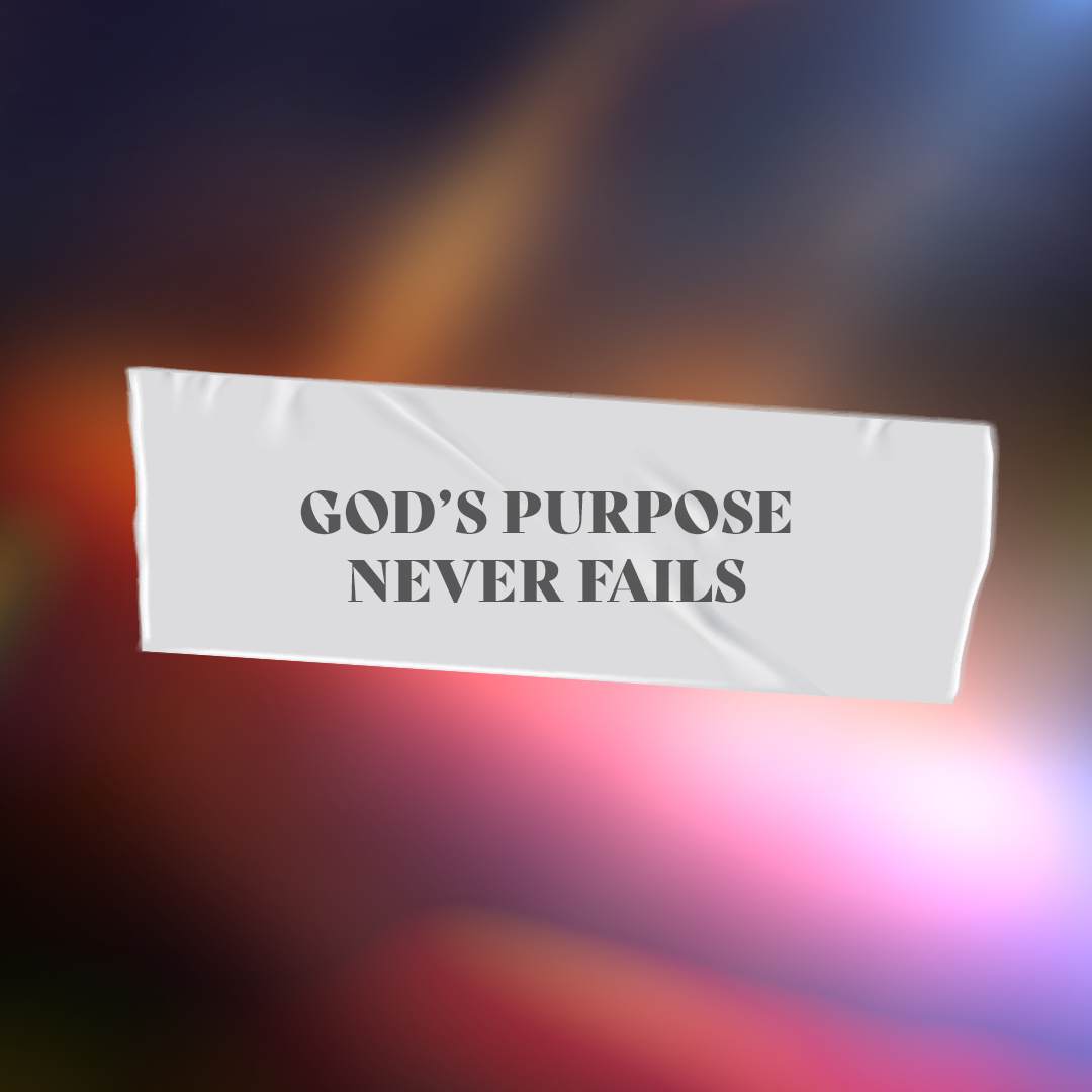 God’s Purpose