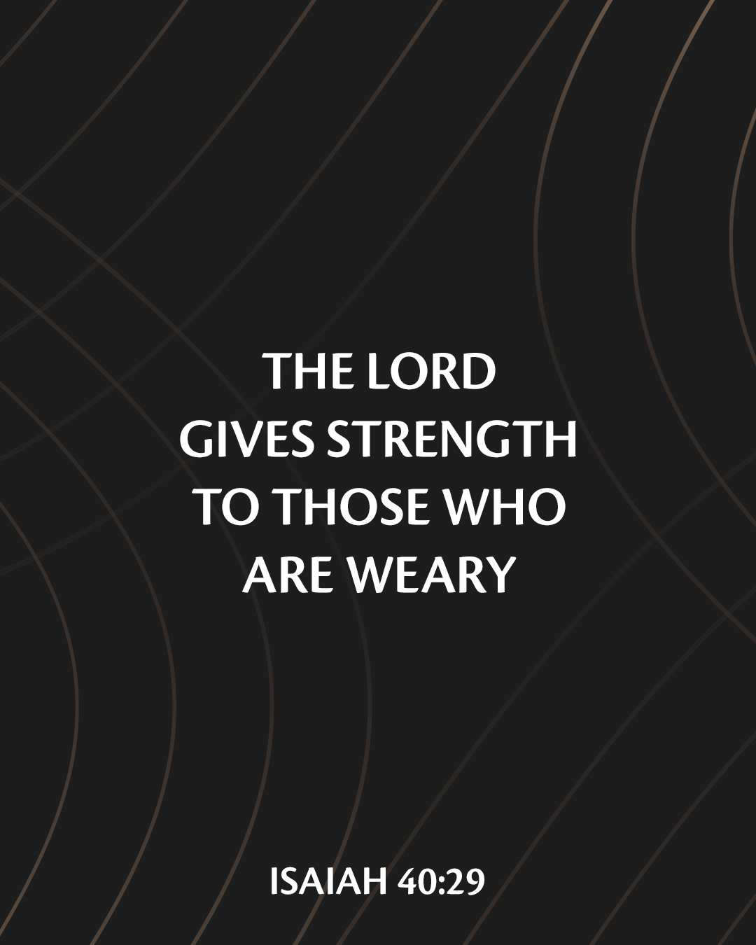 He Gives Strength