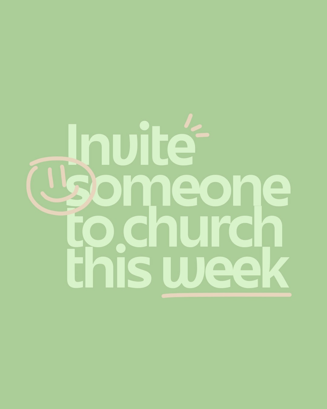 Invite Someone to Church this Week